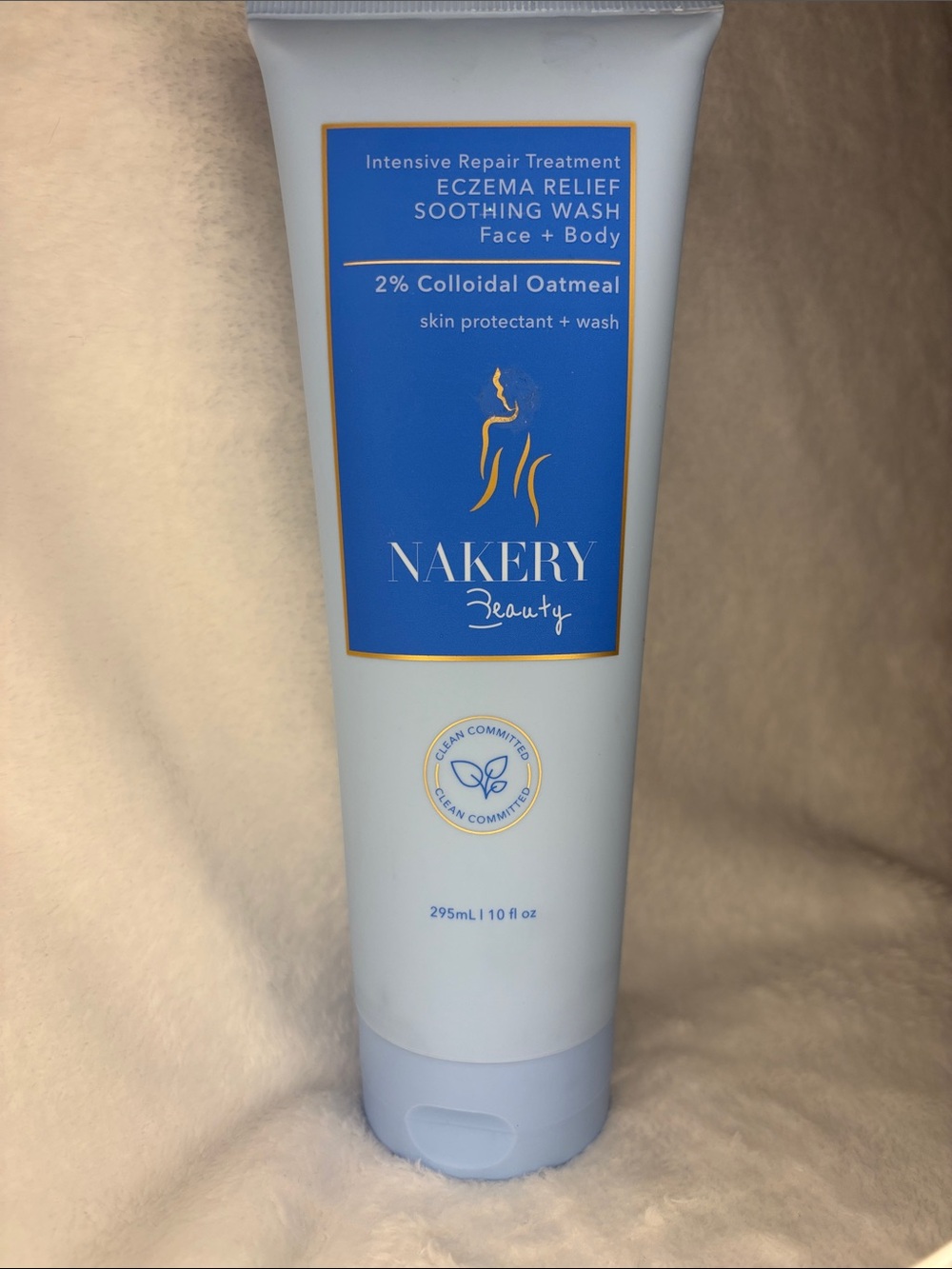 Nakery Beauty Eczema Relief Soothing Wash - Light Blue